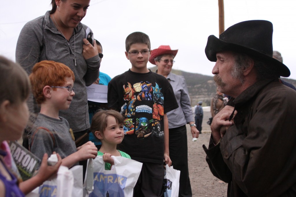 Young and Old enjoyed the fun of Train Day 2014 in Raton. Photo By Matt Mayfield