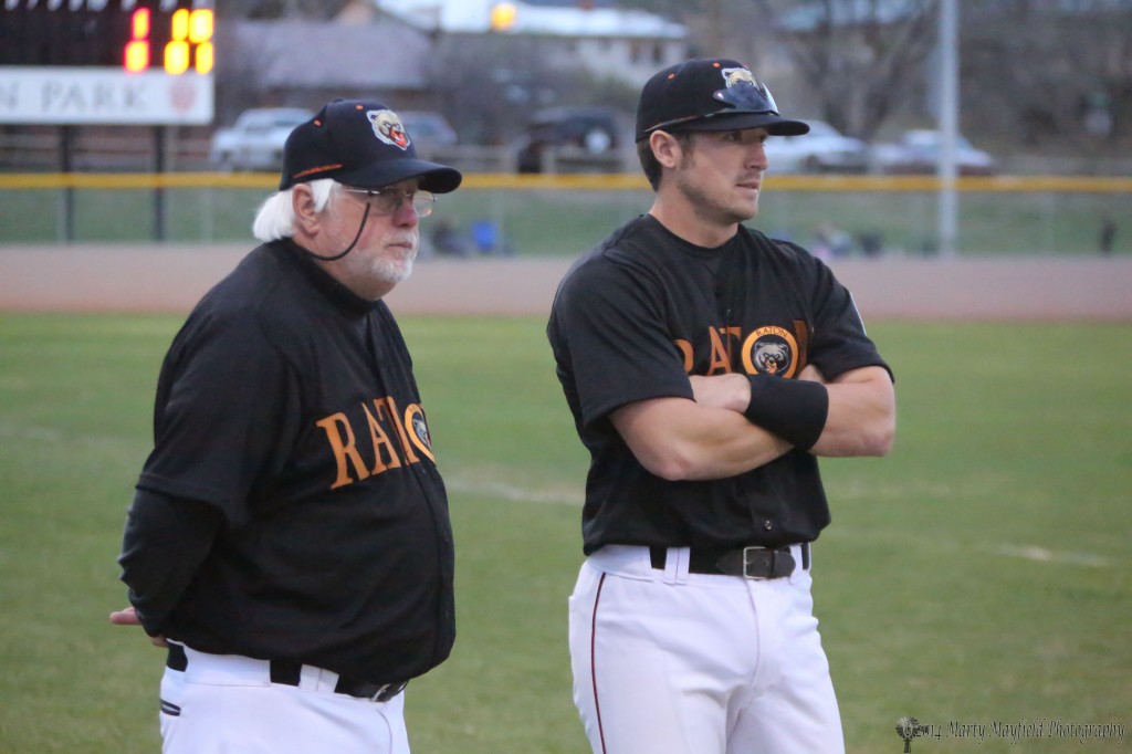 Ray Hancock (left) will return as head coach of the Osos for the 2014 season