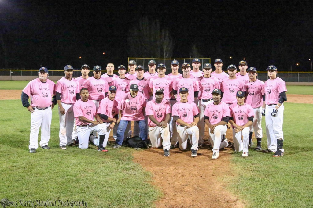 Sugar Bear, front row third from the left, (July 2013) the ultimate sports fan was a part of the Osos and made an impression on all of them during the season. Friday night was Sugar Bear Memorial night at Gabriele Field as they honored this great sports fan in a small ceremony before the game. 
