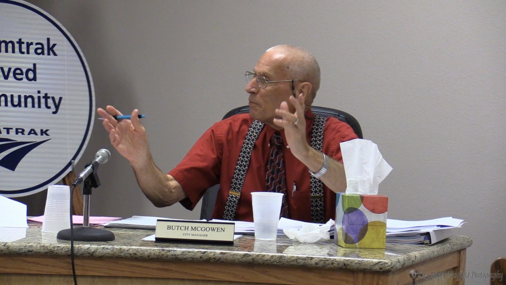 City Manager Butch McGowen spoke to commissioner and informed them of some upcoming meetings.