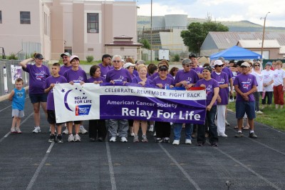 2013 Relay for Life Survivors lap 