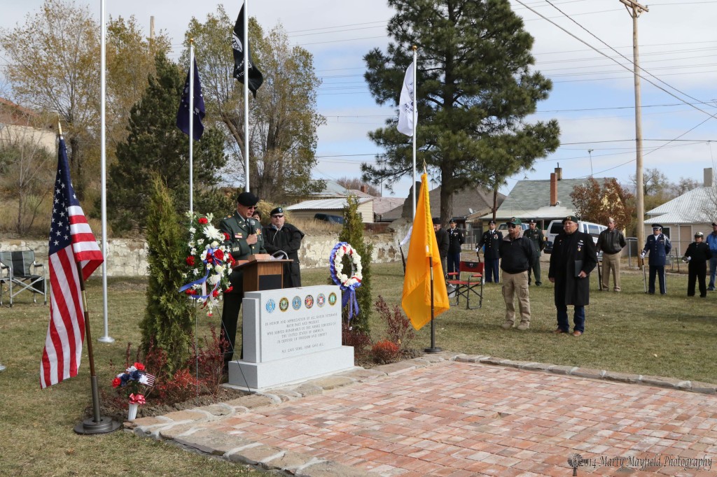 Veterans Park was dedicated on Veteran's Day 2014 on what was informally known as Pesavento Park 