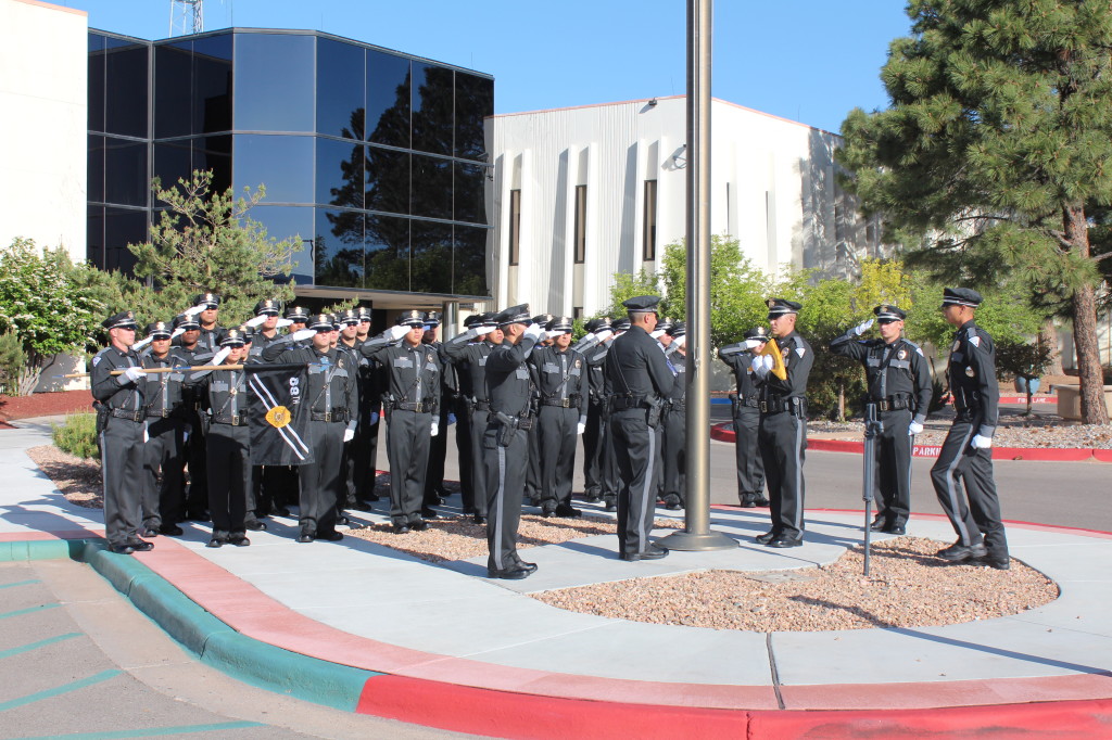 Graduating Class 88 of the New Mexico State Police
