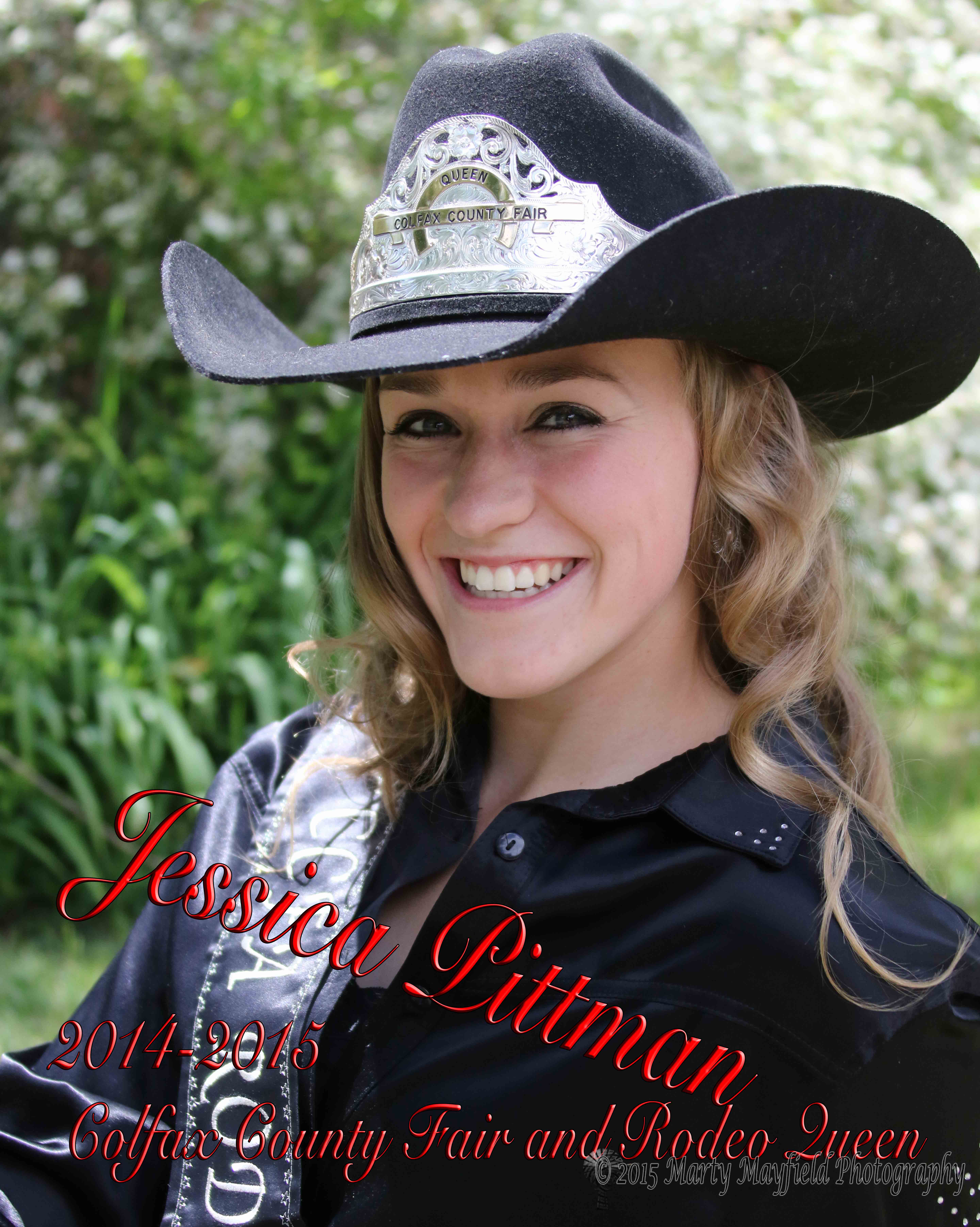 2014-2015 Colfax County Fair &amp; Rodeo Queen is <b>Jessica Pittman</b>. - Jessica-Pittman_2430-Edit