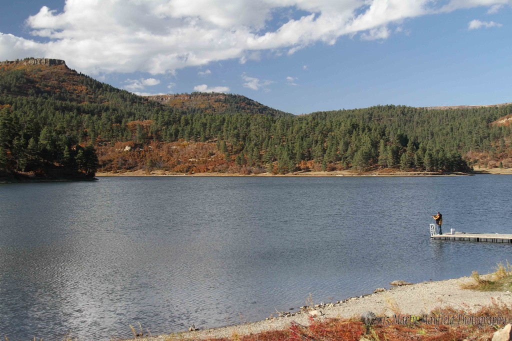 Fall Colors at Lake Maloya before the Track Fire