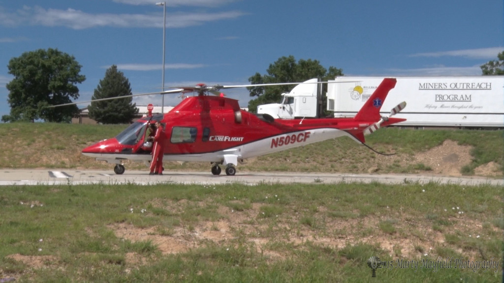 MCMC has partnered with Care Flight to have a helicopter stationed in Raton to augment the Trauma Four rating that MCMC has recently received 