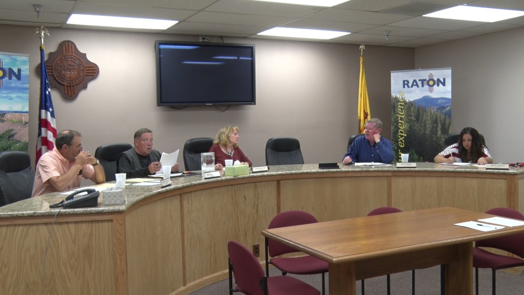 Raton City Commissioners met Tuesday evening to approve street project bids.