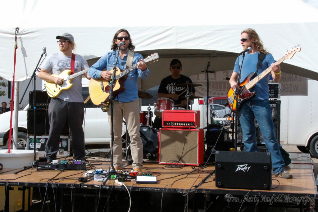 Wow! What a group the Ben Marshall Band performed Saturday afternoon at the Gate City Music Festival
