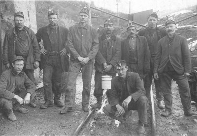 Sugarite Miners (Courtesy of Arthur Johnson Memorial Library)