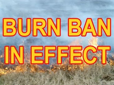 burn ban in effect
