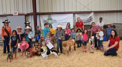 All of the kids were winners in the Youth Pet Show.