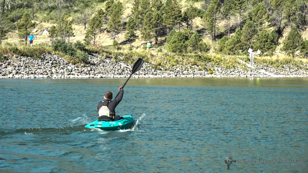 kayaking was one of the four skill sets for the 2016 MOM Adventure Race 