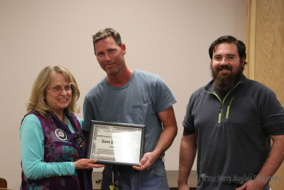 The Raton City Commission presented several Certificates of Appreciation to businesses for their work and accomplishments during the recent snow storm and power outage in Raton as part of the You Rock Award. This Certificate went to RPS's Dave Piancino and Cody Vanderpool