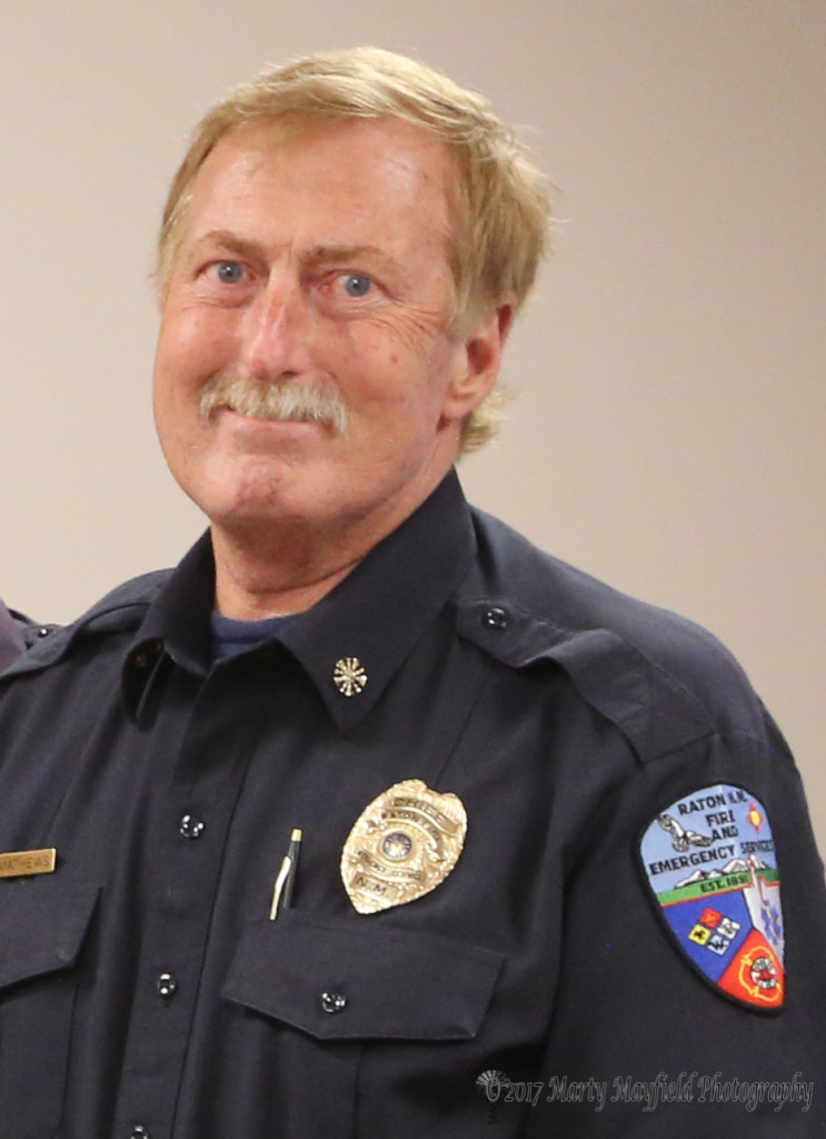 Raton Fire and Emergency Services Chief Jim Matthews will retire Sept 1, 2017 after 21 years of service.