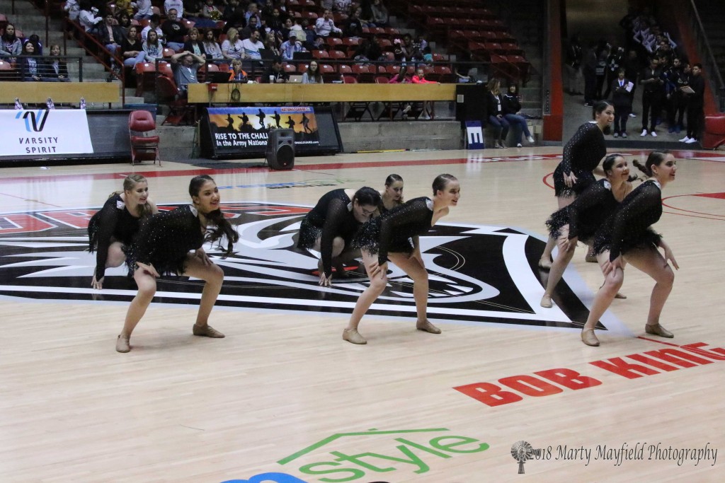 After Friday's performance at the State Spirit competition the young Tiger Cats Dance team was placed in the top four.