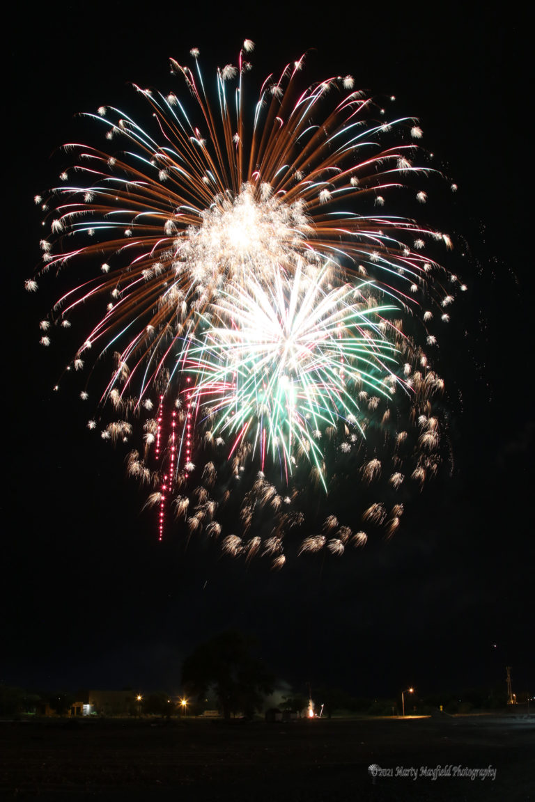The July 4th 2021 Fireworks Display In Raton NM KRTN Enchanted Air Radio
