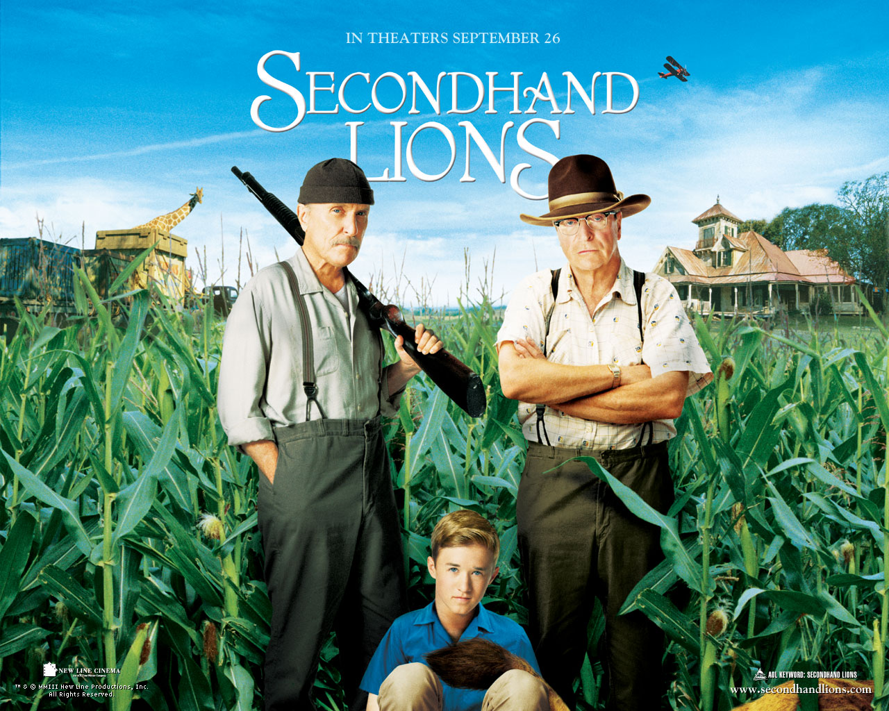 Secondhand Lions, Features