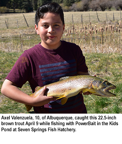 New Mexico fishing and stocking report for April 18, 2017 – KRTN