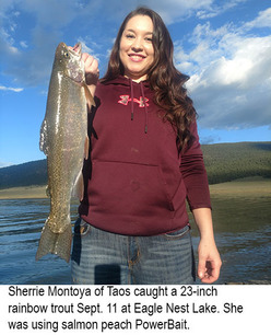 New Mexico fishing and stocking reports for September 18, 2018
