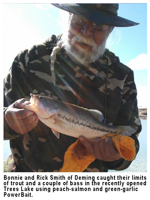 New Mexico fishing and stocking reports for December 31, 2019